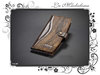 320P Stationery: cards/menu Holder, leather, Calf hair leather